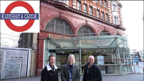 Elephant & Castle, the Two-Halved Tube Station