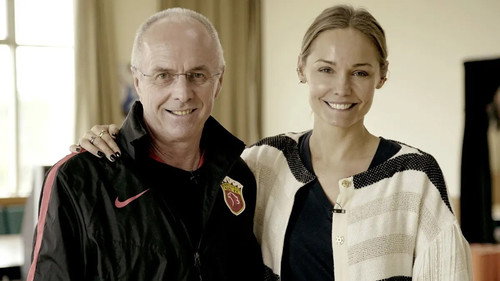 Carina works for Sven-Göran Eriksson