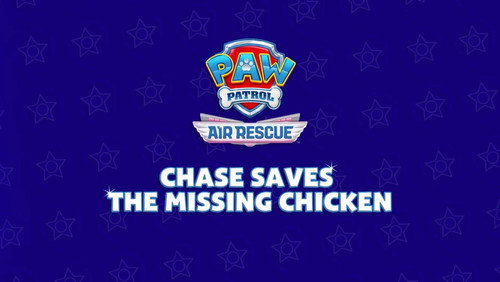 Air Rescue: Chase Saves the Missing Chicken