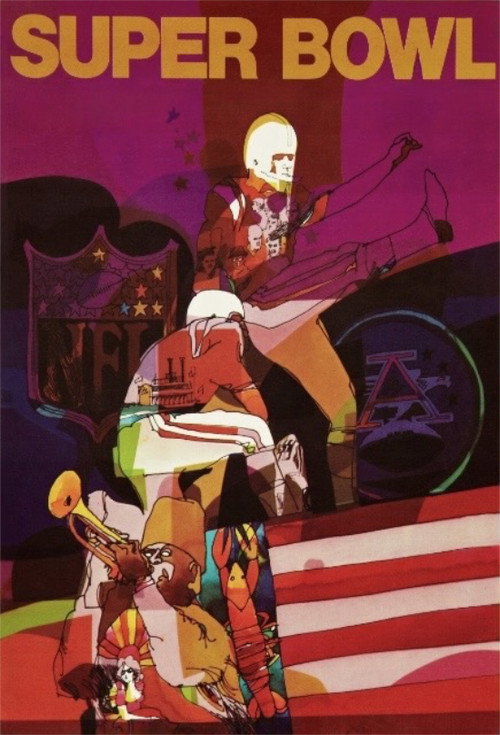 Super Bowl IV's poster
