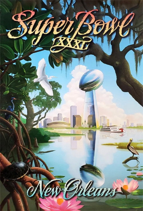 Super Bowl XXXI Poster