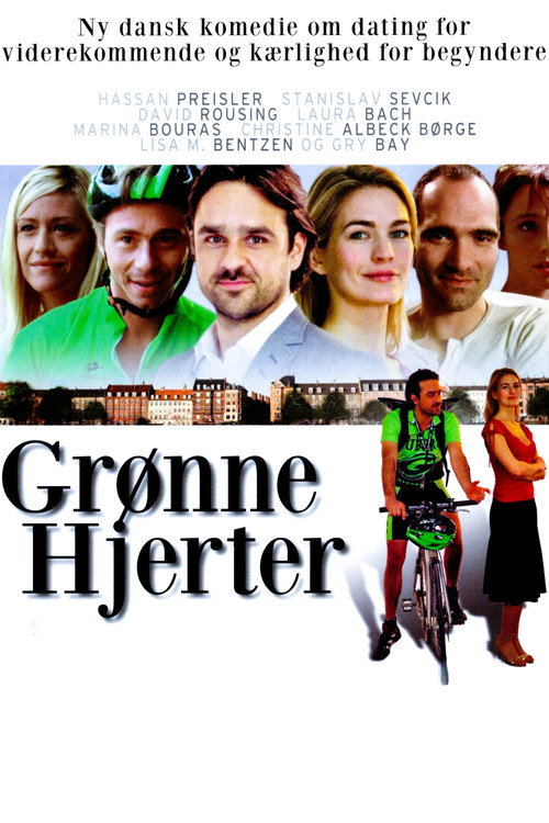 Green Hearts Poster