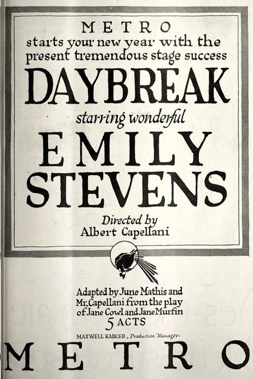 Daybreak Poster