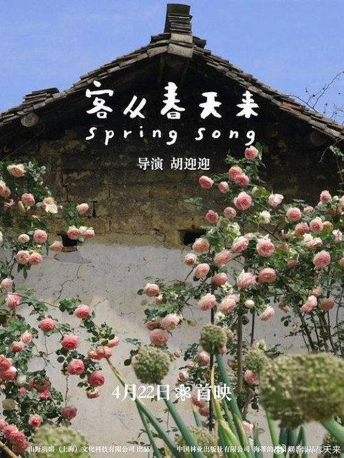 客从春天来电影海报