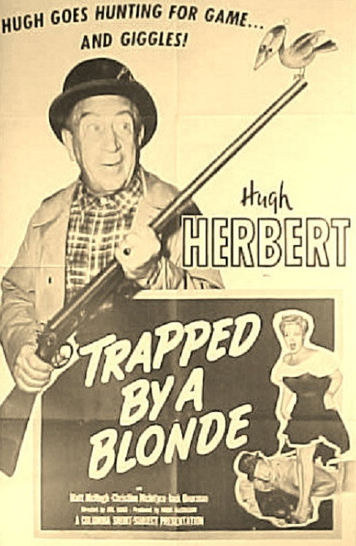 Trapped by a Blonde poster 2