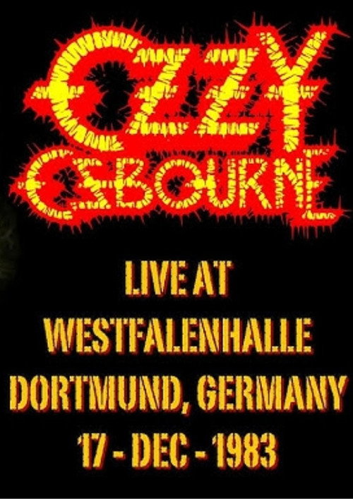 Ozzy Osborne Live in Dortmund poster 2