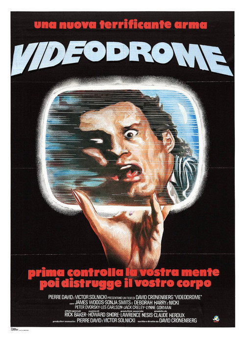Videodrome (1983) Guarda lo streaming di film completo online