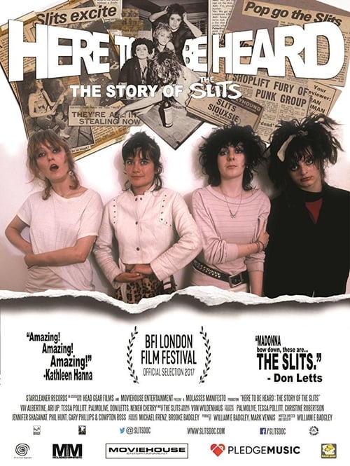Here to be Heard: The Story of The Slits 2018
