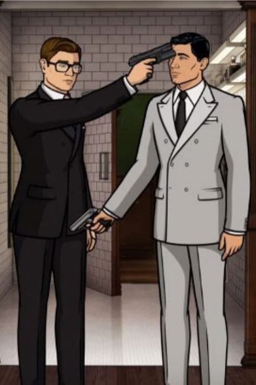 Movie image #TBT to That Time Archer Met Kingsman 