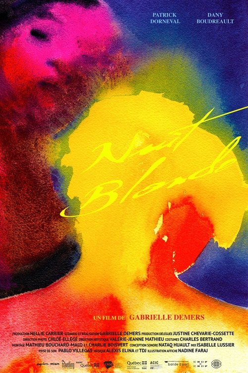 Blond Night Poster