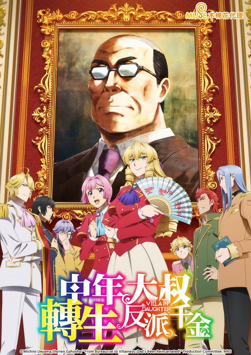 中年大叔转生反派千金电影海报