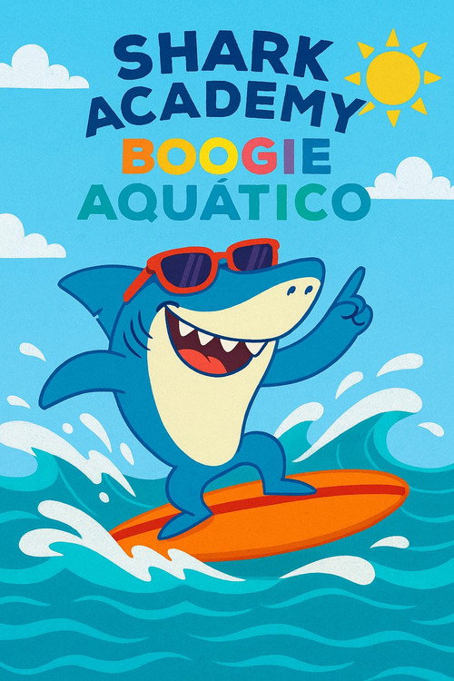 Shark Academy: Boogie Aqu&aacute;tico电影海报