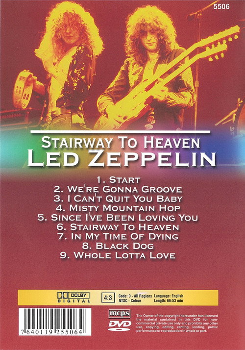 Led Zeppelin - Stairways To Heaven poster 2