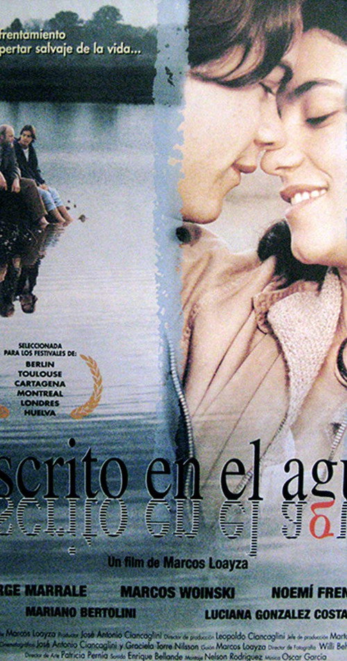 Escrito en el agua poster 2