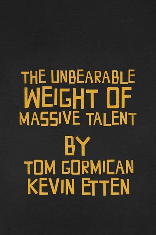 Watch The Unbearable Weight of Massive Talent (2022) Full Movie Online Free