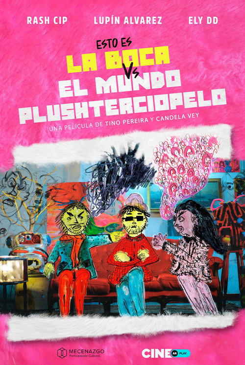 This is La Boca vs. The Plushterciopelo world Poster