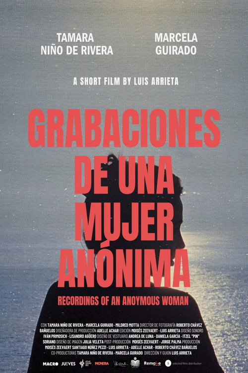 Recordings of an Anonymous Woman Poster
