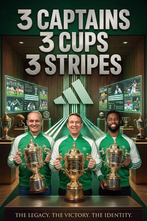 3 Captains, 3 Cups, 3 Stripes Poster