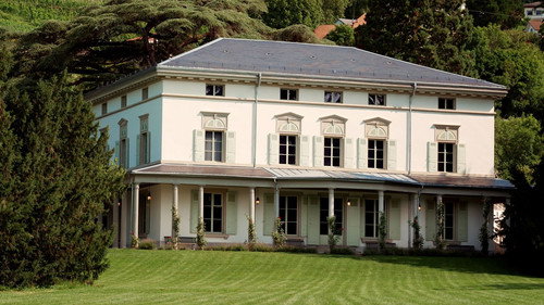 Charlie Chaplin and the Manoir de Ban