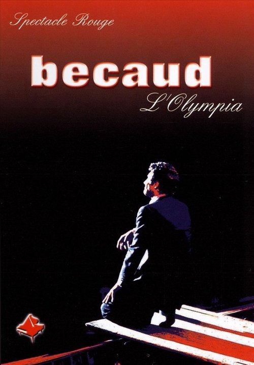 Gilbert Bécaud - L'Olympia : Spectacle Rouge Poster