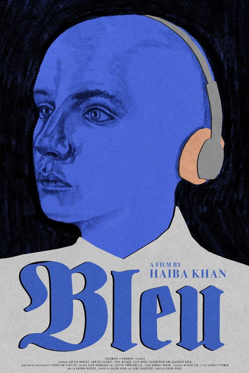 Bleu Poster
