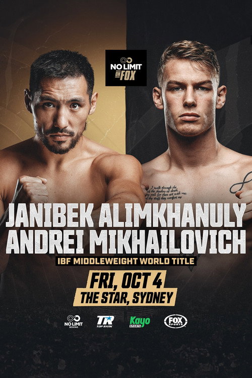 Janibek Alimkhanuly vs. Andrei Mikhailovich poster 2