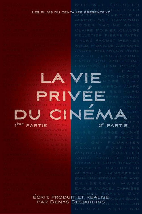 La vie priv&eacute;e du cin&eacute;ma电影海报