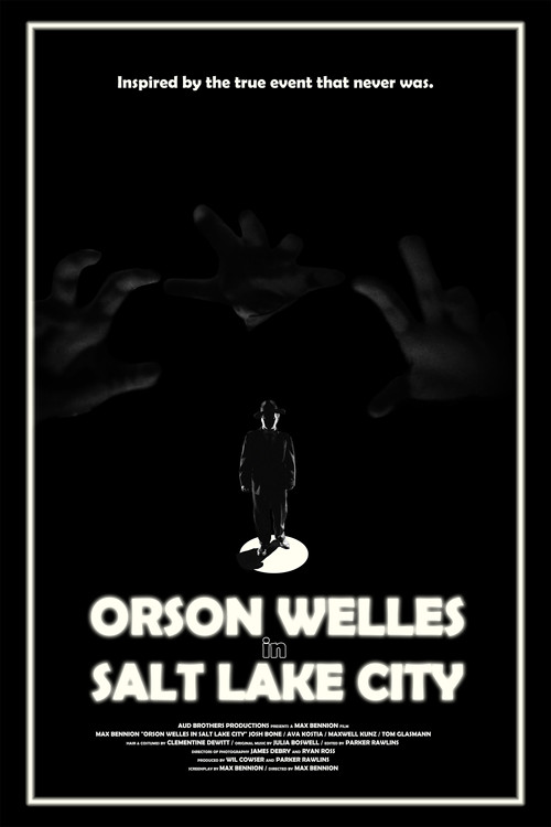Orson Welles in Salt Lake City Poster