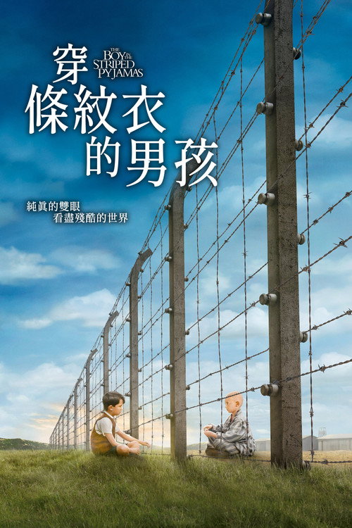 穿条纹睡衣的男孩电影海报
