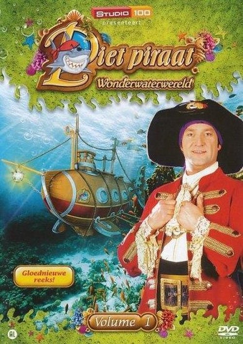 Piet Piraat Wonderwaterwereld Poster