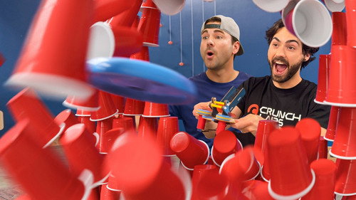 Mark Rober vs Ninja Kidz