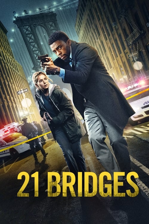 Movie poster for 21 Bridges