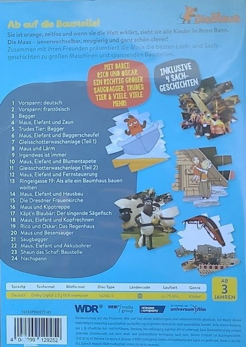 Die Maus - Ab auf die Baustelle poster 2