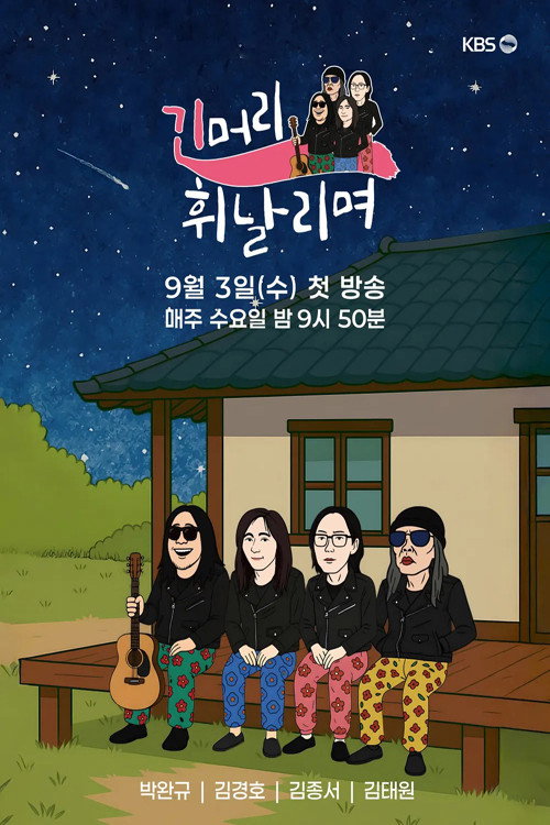 긴머리 휘날리며电影海报