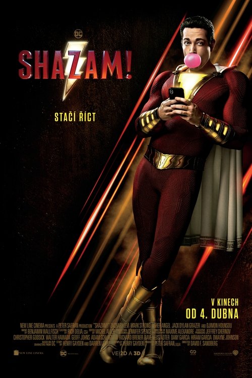 Shazam! poster Shazam! (2019) s českými titulky