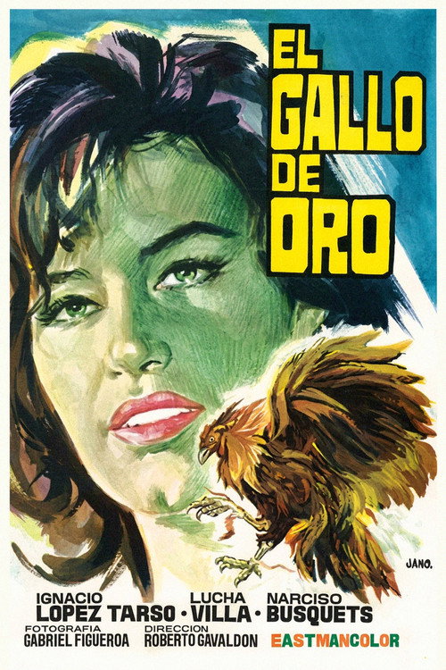 El gallo de oro电影海报