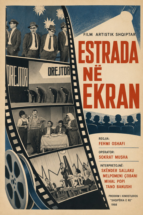 Estrada n&euml; ekran电影海报