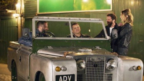 Slammed Land Rover