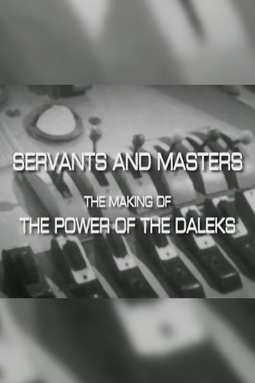 Servants and Masters the Making of 'The Power of the Daleks' Poster