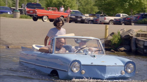 Bohus and Shaun... Ride an Amphicar