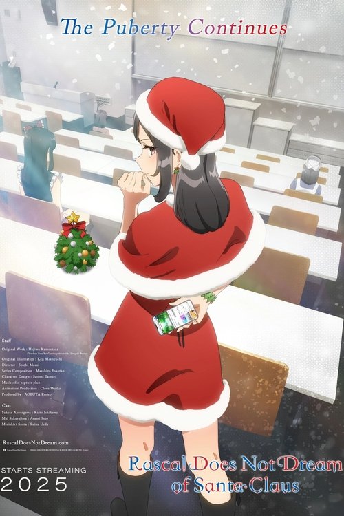 Rascal Does Not Dream of Santa Claus Poster