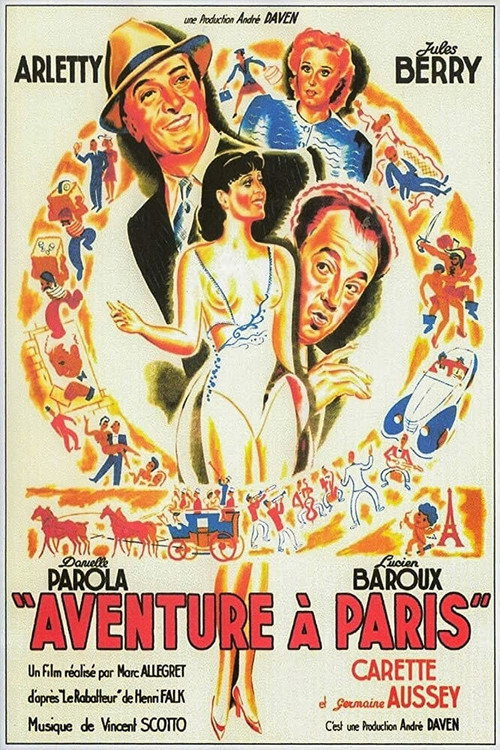 Adventure in Paris poster 2
