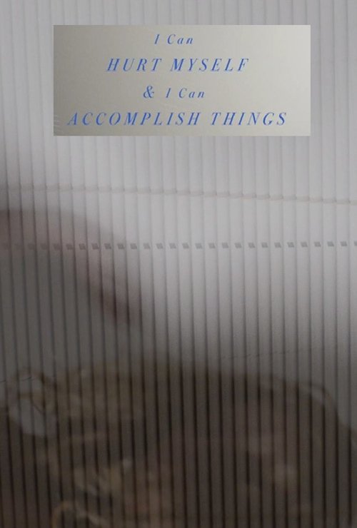 I Can Hurt Myself & I Can Accomplish Things Poster