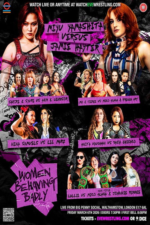 EVE 145: Women Behaving Badly Poster