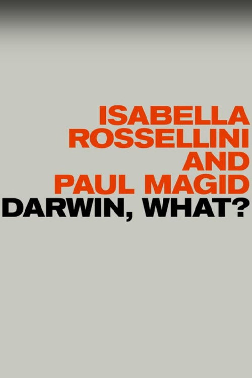 Darwin, What? poster 2