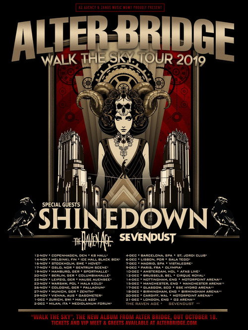 Shinedown: Live in London 2019 poster 2
