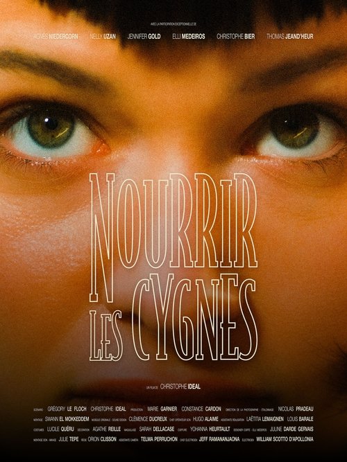 Nourrir les cygnes Poster