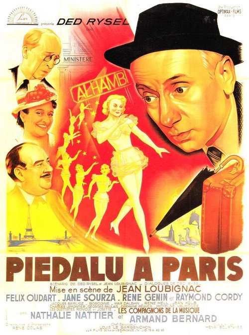Piédalu à Paris poster 2