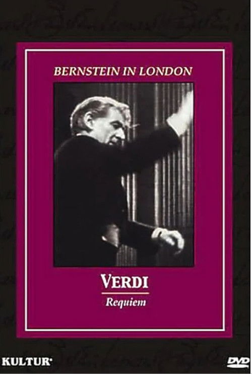 Bernstein in London: Verdi Requiem Poster