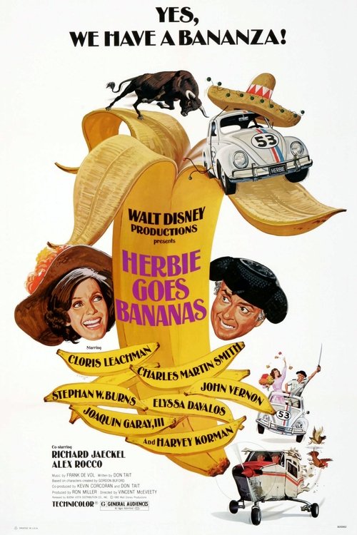 Assistir Herbie Goes Bananas (1980) filme completo dublado online em Portuguese